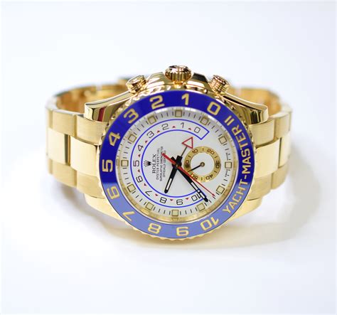 rolex yacht master ii yellow gold watch price|rolex 44mm yacht master ii.